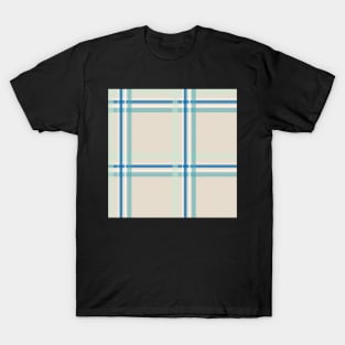 CLARK PLAID PILLOWS SUNNY BEACH COLORS PATTERN DESIGN FOR PILLOWS, THROWS, BLANKETS, DUVET COVER T-Shirt